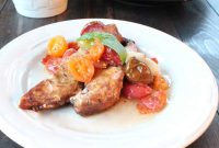 Roasted Balsamic Chicken with Heirloom Cherry Tomatoes