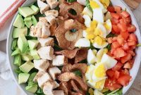 Cobb Salad Recipe with Avocado, Bacon and Blue Cheese