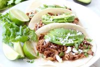 Slow Cooker Chipotle Honey Pulled Pork Tacos Recipe