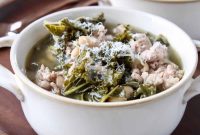 Hearty Slow Cooker Turkey and Kale Soup