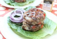 Grilled Caribbean Jerk Chicken Burgers with Pineapple Salsa