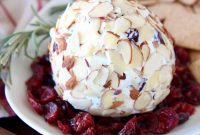 Cranberry Goat Cheese Ball Recipe for Holiday Parties