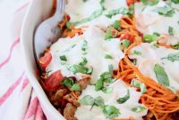 Baked Italian Turkey and Sweet Potato Casserole