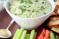 Creamy Spinach and Artichoke Hummus Recipe