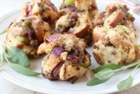 Oven-Baked Sausage Stuffing Balls Recipe