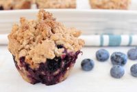 Moist Gluten-Free Blueberry Coffee Cake Muffins