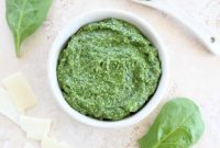 Homemade Spinach Pesto: Bright Sauce for Pasta and Sandwiches