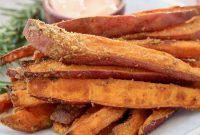 Crispy Oven-Baked Sweet Potato Fries Recipe