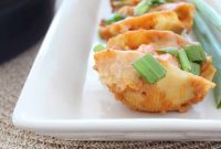 Creamy Buffalo Chicken Alfredo Stuffed Shells Recipe