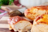 Oven Baked Buffalo BBQ Chicken