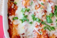 Italian Style Enchiladas with Tomato Basil Sauce
