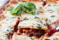 Classic Vegetarian Lasagna Recipe with Spinach and Ricotta