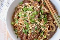 Authentic Thai Beef Noodle Bowl Recipe