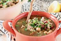 Greek Turkey Lemon Soup with Orzo