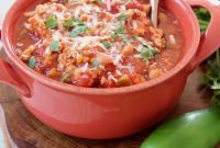 Slow Cooker Buffalo Chicken Chili Recipe