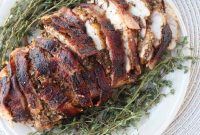 Crispy Bacon-Wrapped Turkey Breast Recipe