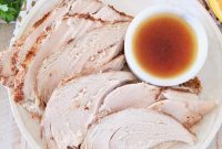 Slow Cooker Orange Bourbon Turkey Breast