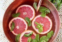 Grapefruit and Ginger Spiced Rum Punch Recipe