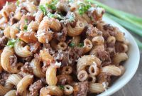 One-Pot Beef and Macaroni Recipe
