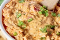 Spicy Buffalo Cheeseburger Dip Recipe