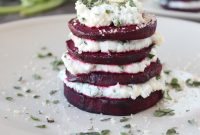 Stacked Beet Salad Recipe: Layered Beets & Greens
