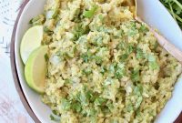 Creamy Cilantro Pesto Risotto Recipe