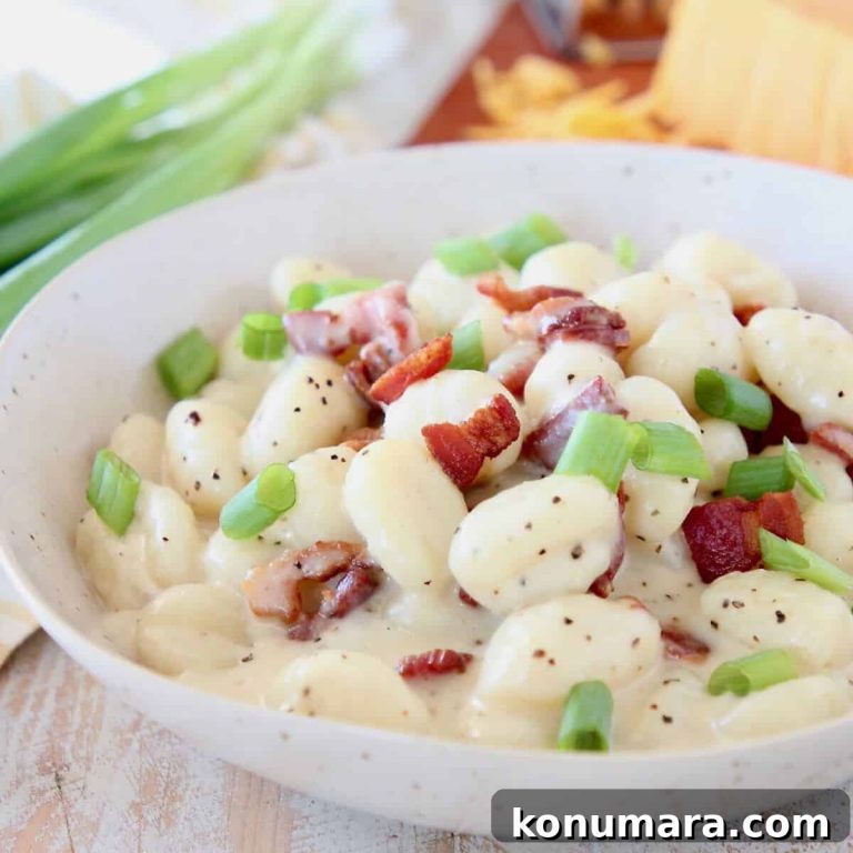 One-Pot Baked Potato Gnocchi Recipe