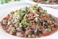 One-Pot Mediterranean Sausage and Lentils Recipe