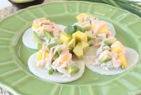 Jicama Crab Tacos with Lime Cilantro Slaw