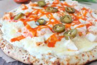 Buffalo Chicken Dip Pizza Recipe