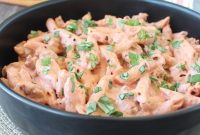Penne with Italian Sausage in Four Cheese Tomato Sauce