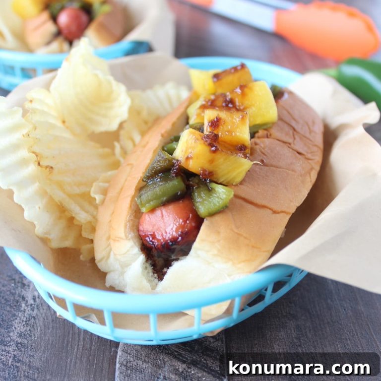 Grilled Teriyaki Pineapple Hot Dogs