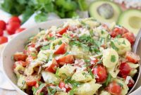 Crispy Bacon, Tomato and Avocado Pasta Salad