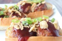 Smoky BBQ Meatball Sub with Melted Cheese