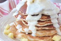 Fluffy Tropical Pineapple Coconut Pancakes Recipe