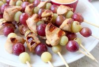 Peanut Butter and Jelly Chicken Skewers Recipe