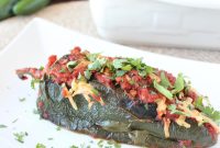 Gluten-Free Stuffed Poblano Enchiladas Recipe