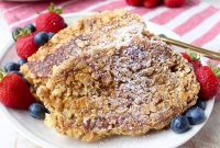 Crunchy Cornflake-Crusted French Toast Recipe with Maple Syrup