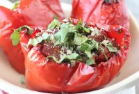 Slow Cooker Italian Stuffed Peppers Recipe