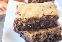 Pumpkin Brookies Recipe: Chocolate Brownie-Pumpkin Bars