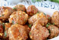 Cheesy Taco Meatballs Recipe