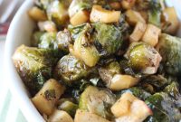 Crispy Maple-Glazed Roasted Brussels Sprouts