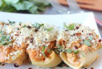Baked Sweet Potato and Ricotta Stuffed Shells