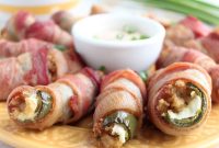 Crispy Cream Cheese Stuffed Jalapeno Poppers