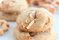 Homemade Salted Caramel Cashew Cookies Recipe