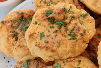 Buffalo Cheddar Biscuits Recipe