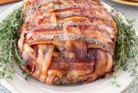 Juicy Bacon-Wrapped Meatloaf Recipe