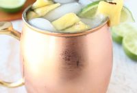 Smoky Grilled Pineapple Moscow Mule Recipe