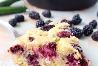 Spicy Serrano Blackberry Cornbread Recipe