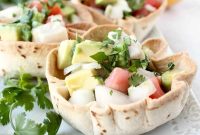 Ceviche Taco Bowl Recipe with Lime and Avocado